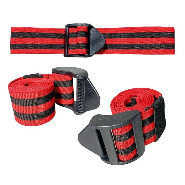 BFR Bands for Occlusion Training 4 Pack for Arms and Legs - BodyPROFitness