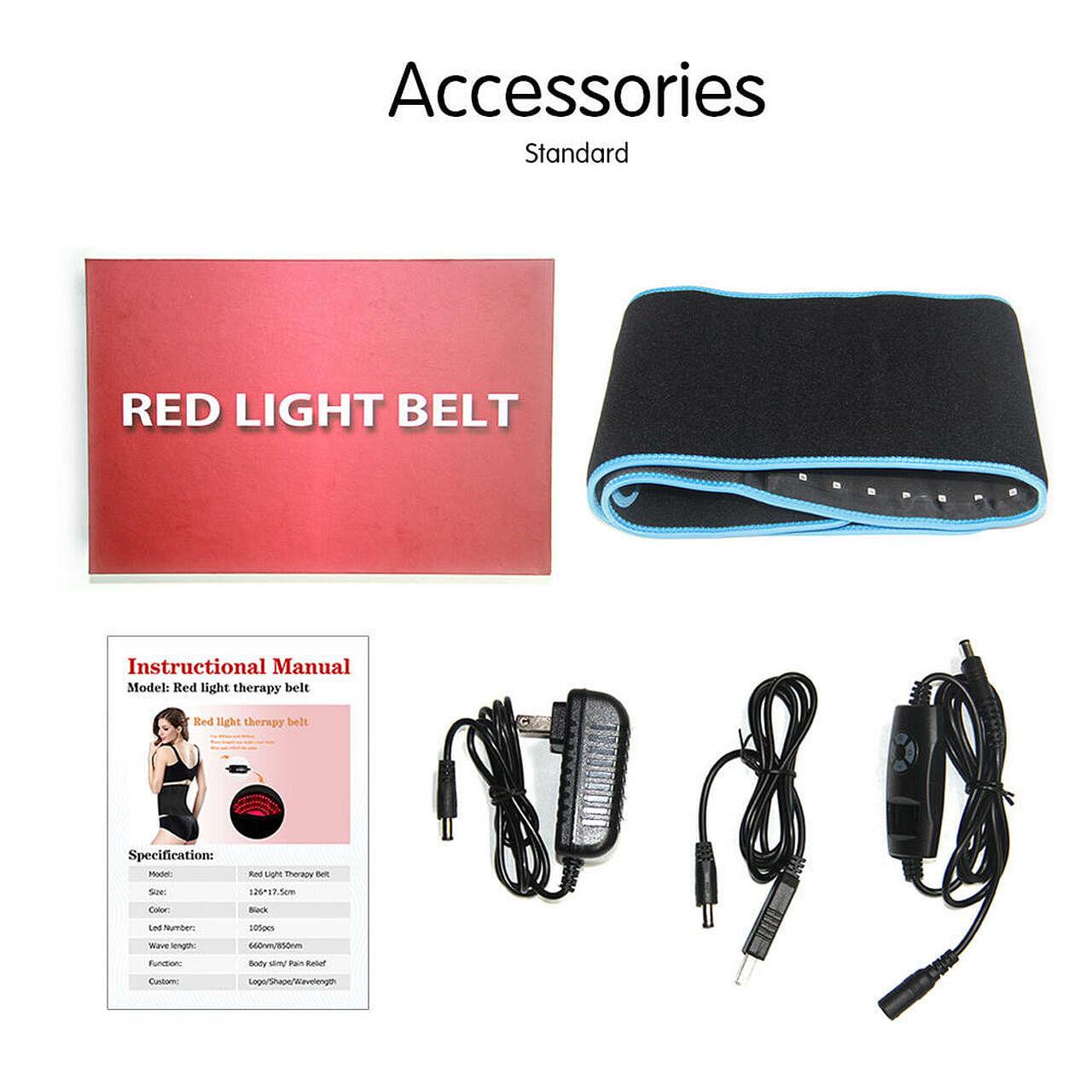 EMS LED Light Belt, Electric Slimming Belt